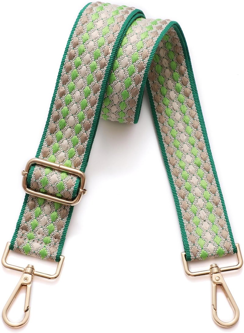 S-Jacorry Purse Strap Replacement Crossbody Wide Shoulder Strap Adjustable Canvas Straps Handbag Strap Replacement Belts - Image 1